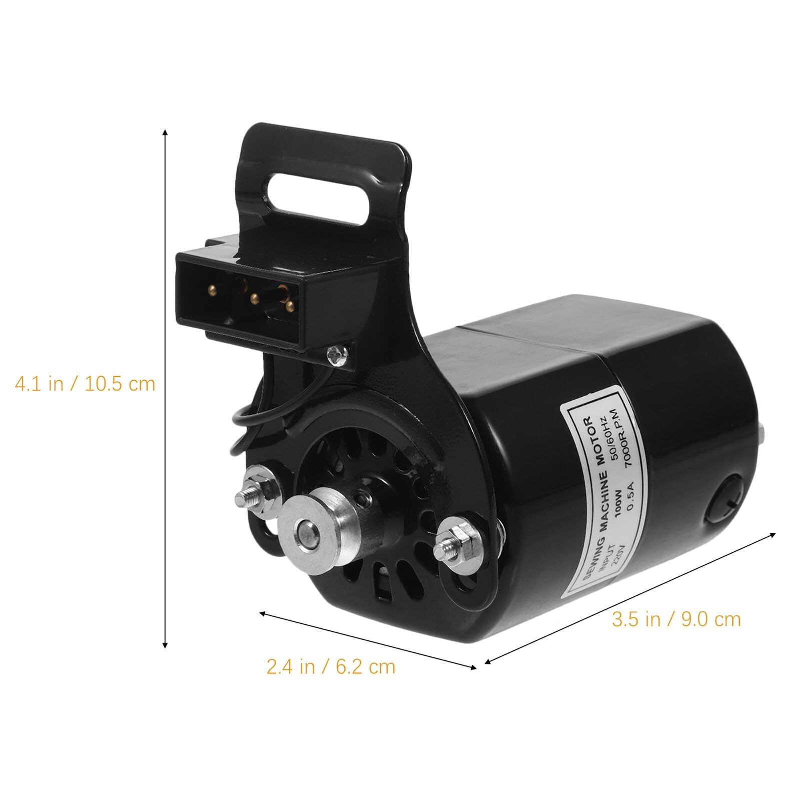 NOLITOY Motor de Máquina de Coser Eléctrico para Máquinas de Coser Pedal Motor de Accionamiento