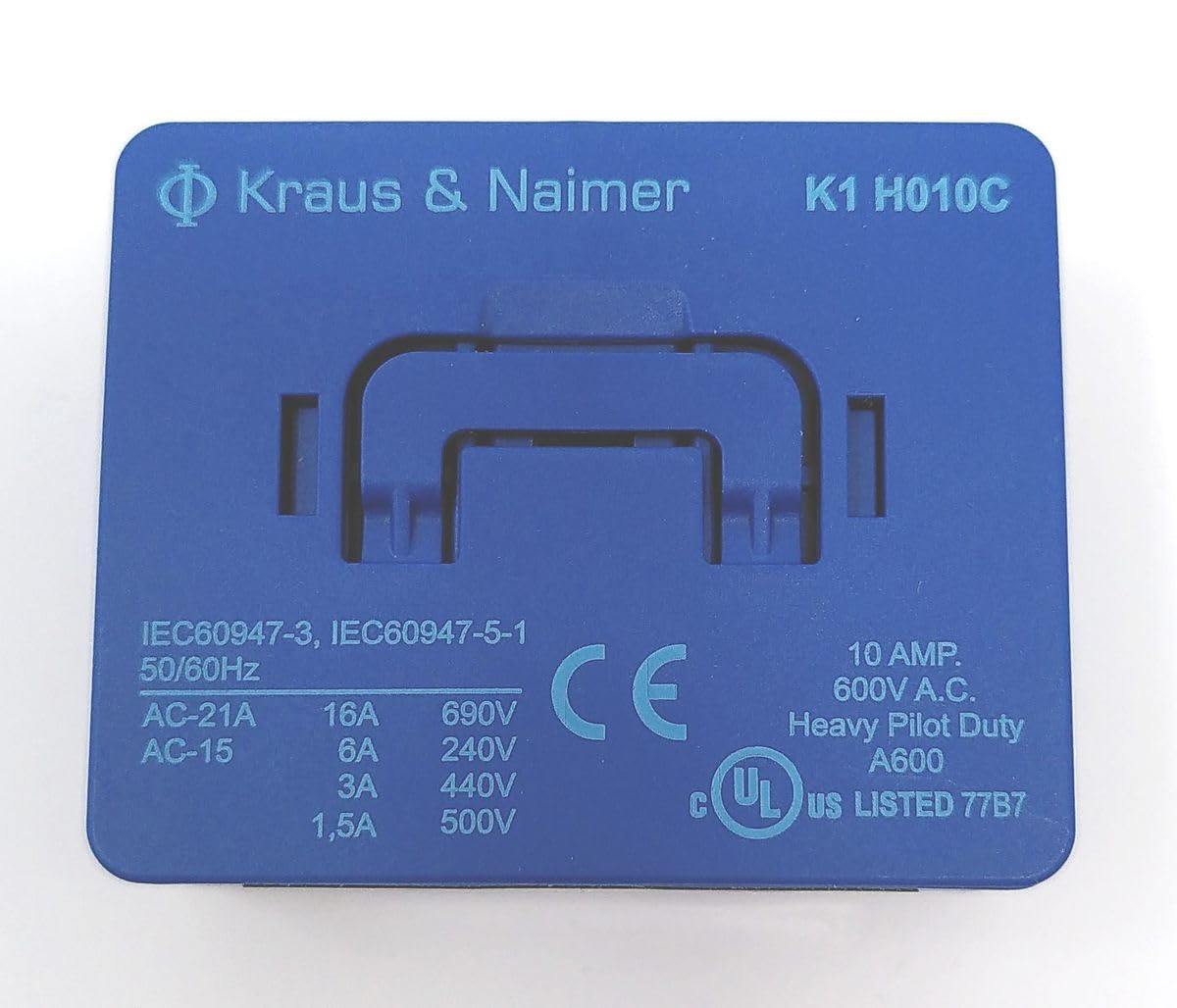 Kraus & Naimer K1 H010C/A11-VE Hilfskontakt 1S 1Ö zu KA40 KG40 KA63 KG63 Bauform VE (2240563 K1.H010C/A11-B)