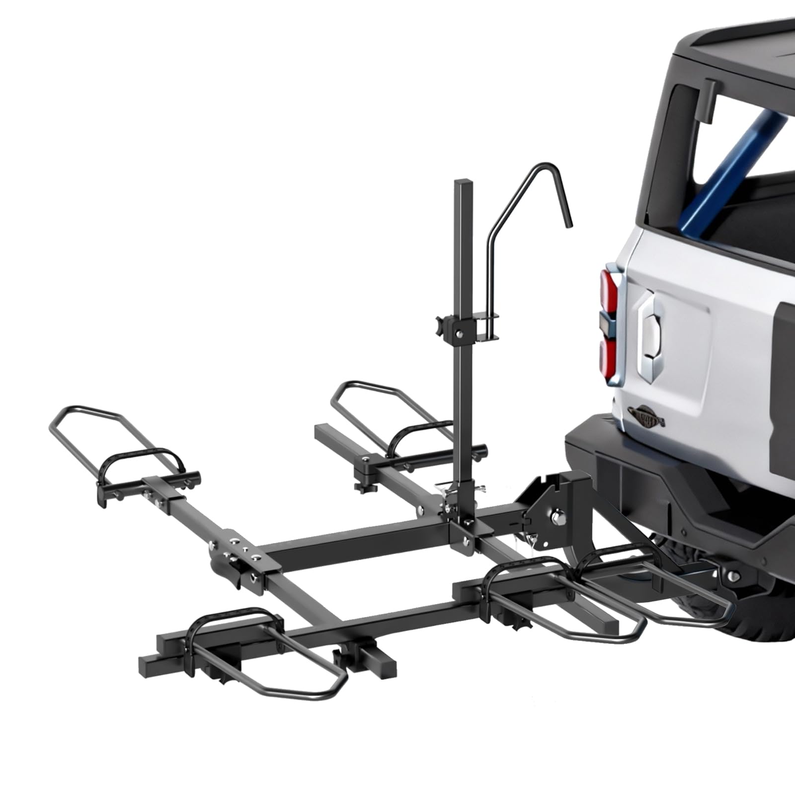 Amazon.com: MOONCOOL 2-Bike Folding Hitch Trike Rack - 270 lbs