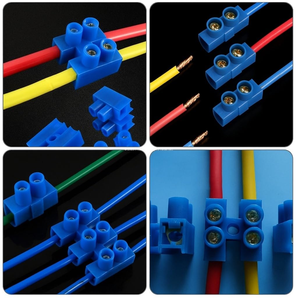 Proalet Sıralı Klemens, 12'li, No:1, Yüksek Isıya Dayanıklı, Vidalı Bağlantı, 0.50-4mm² Kablo Uyumu, Plastik, Elektrik Bağlantı Aksesuarı, Elektrikçi Malzemesi, Vidalı Klemens Bloğu