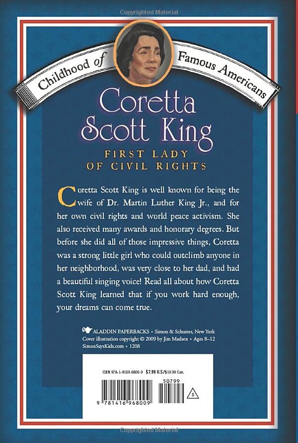 Coretta Scott King: First Lady of Civil Rights (Childhood of Famous Americans) - Image 2