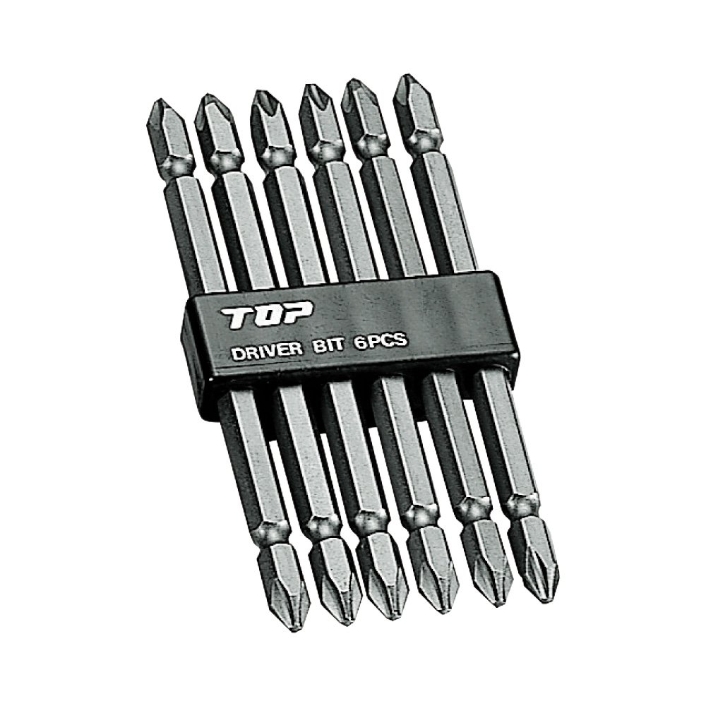 トップ (TOP) 電動ドリル用 ドライバビット マグネットキャッチ +No.2 全長110 6本入 DB2-11006 Amazon.co.jp: トップ (TOP) 電動ドリル用 ドライバビット マグネット