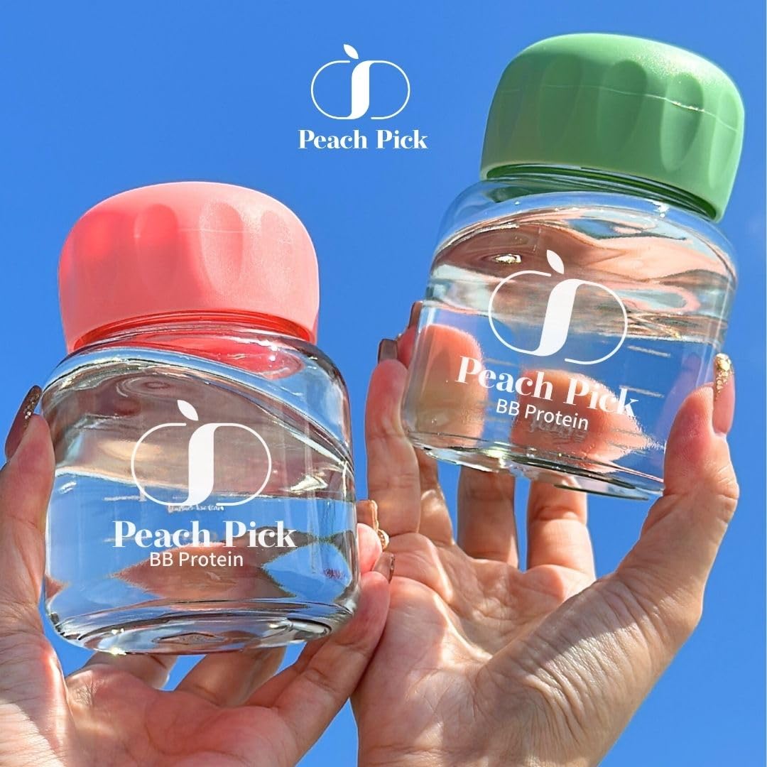 Amazon.co.jp: Peach Pick shaker bottle ／ ピーチピック シェイカー