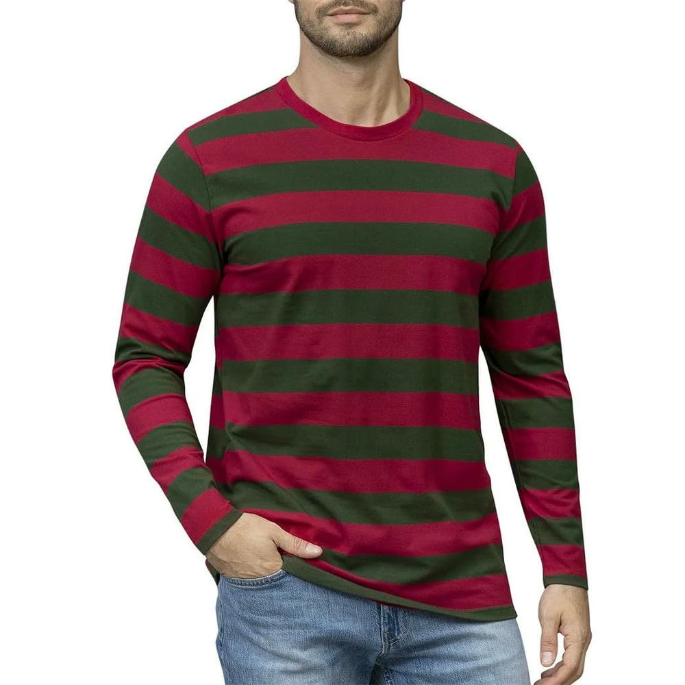 ZBDZSW Klasyczna kontrastowa bluza z paskami Męska odzież Długi rękaw Bluza 3D Nadruk Kolorowy Codzienny Casual O-neck Bluzy z kapturem