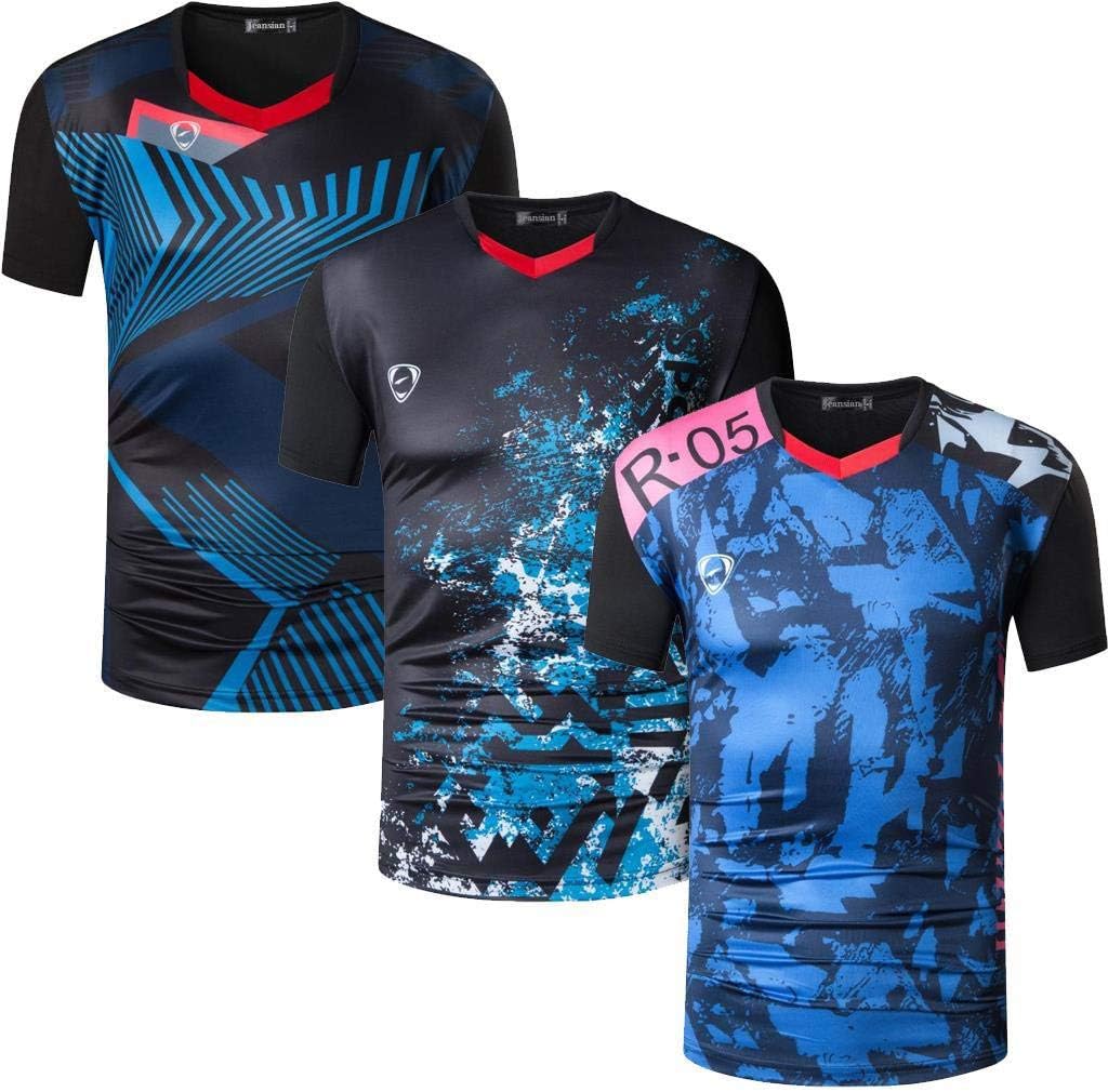 T-shirt Sport Garçon - Breathable, Quick-Dry, Manches Courtes Pour Activités Extérieures - Taille S M L XL