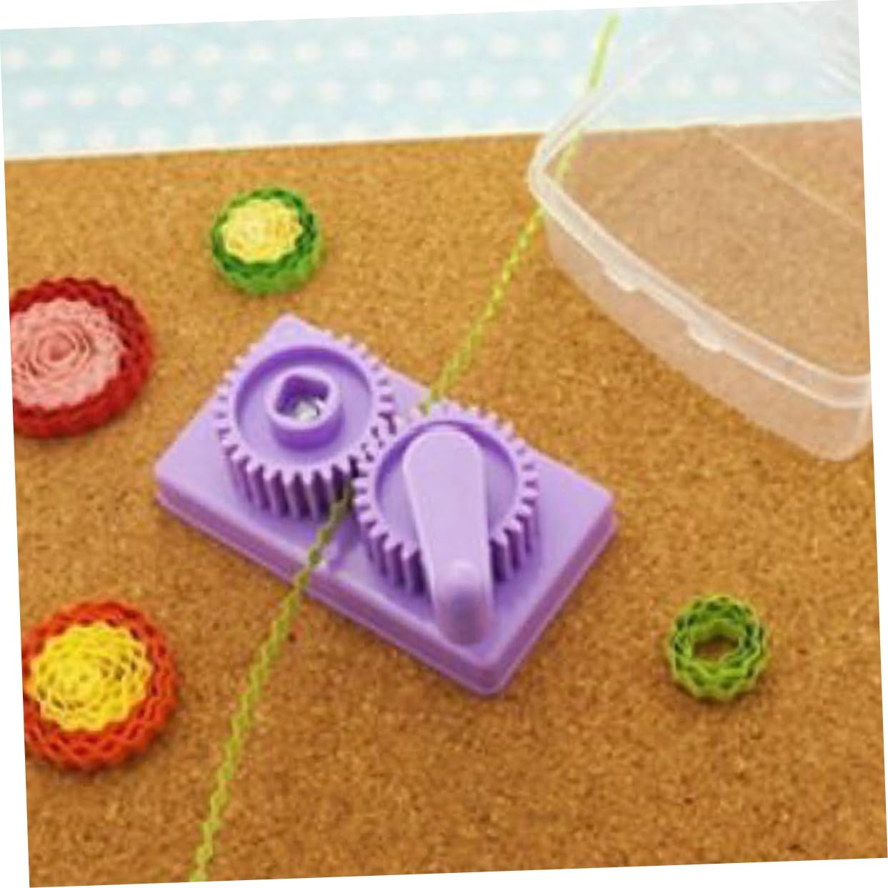 HAPINARY Crafting Essential: Paper Quilling Tool Set Wave Crimper Machine for DIY Paper Curling