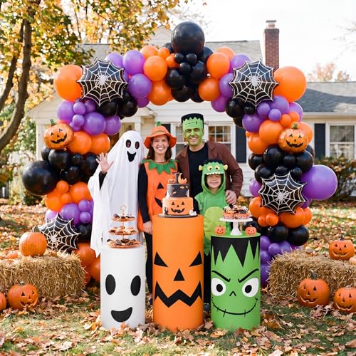 Housse de cylindre Halloween deco pour presentoir table gateau