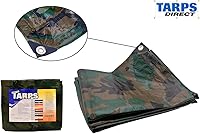 Vista 4 de Camuflaje/lona verde, 10'x10