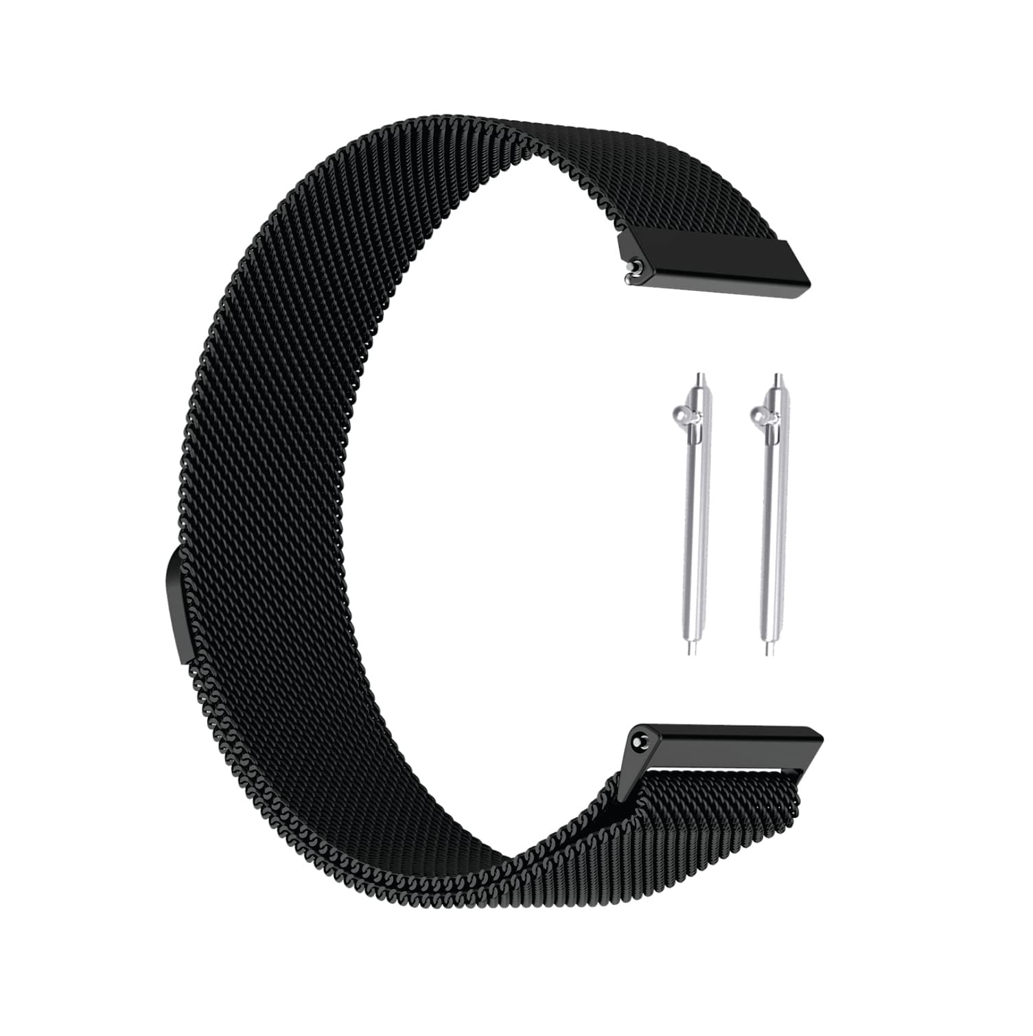 TECHVOR 22mm Stainless Steel Watch Straps Compatible for Noise ColorFit Pro 3 & Pulse Grand & Ultra |Fire-boltt Ninja 3 | Fire-Boltt Phoenix & Phoenix Pro (Black) (B0BMFGBRTJ) Amazon Price History, Amazon Price Tracker