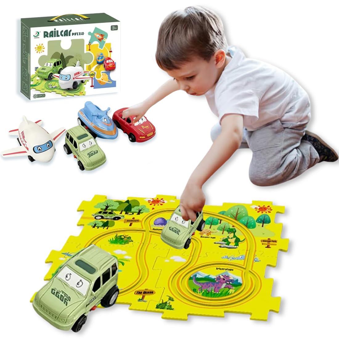 See full amazon price history chart for Wembley Puzzle Track Vehicle Play Set for Kids Toddlers 3 4 5 6 Year Boys & Girls Race Track DIY Jigsaw Puzzle Map Montessori Toys – Different Theme Map Pack - 1 Wembley Puzzle Track Vehicle Play Set for Kids Toddlers 3 4 5 6 Year Boys & Girls Race Track DIY Jigsaw Puzzle Map Montessori Toys – Different Theme Map Pack - 1 (B0CZ7BTLNK) Amazon Price History, Amazon Price Tracker