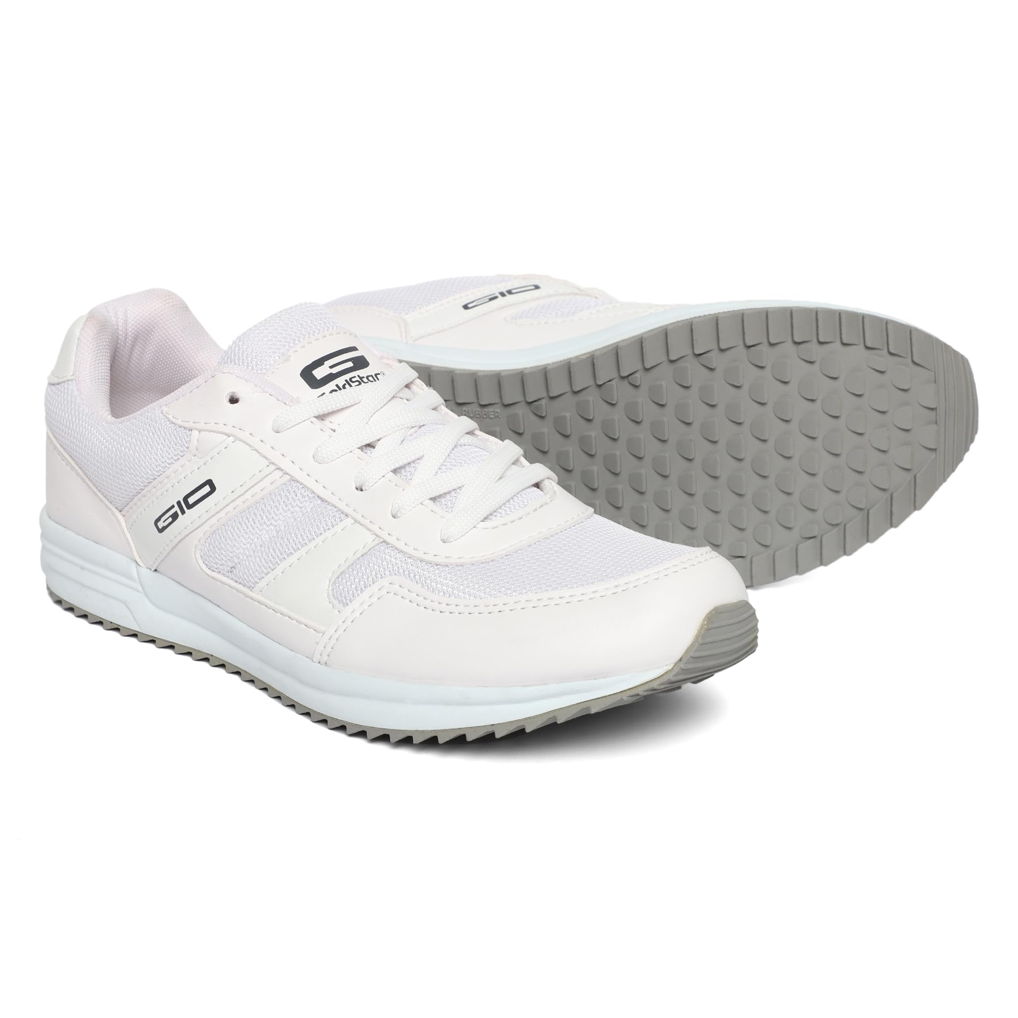 GOLDSTAR NOVA White Latest Stylish Comfortable Casual Sneakers Lightweight Shoes for Running, Walking, Gym,Trekking, Hiking & Party Lace-Up Running Shoes For Men (B0CQXZWNGL) Amazon Price History, Amazon Price Tracker