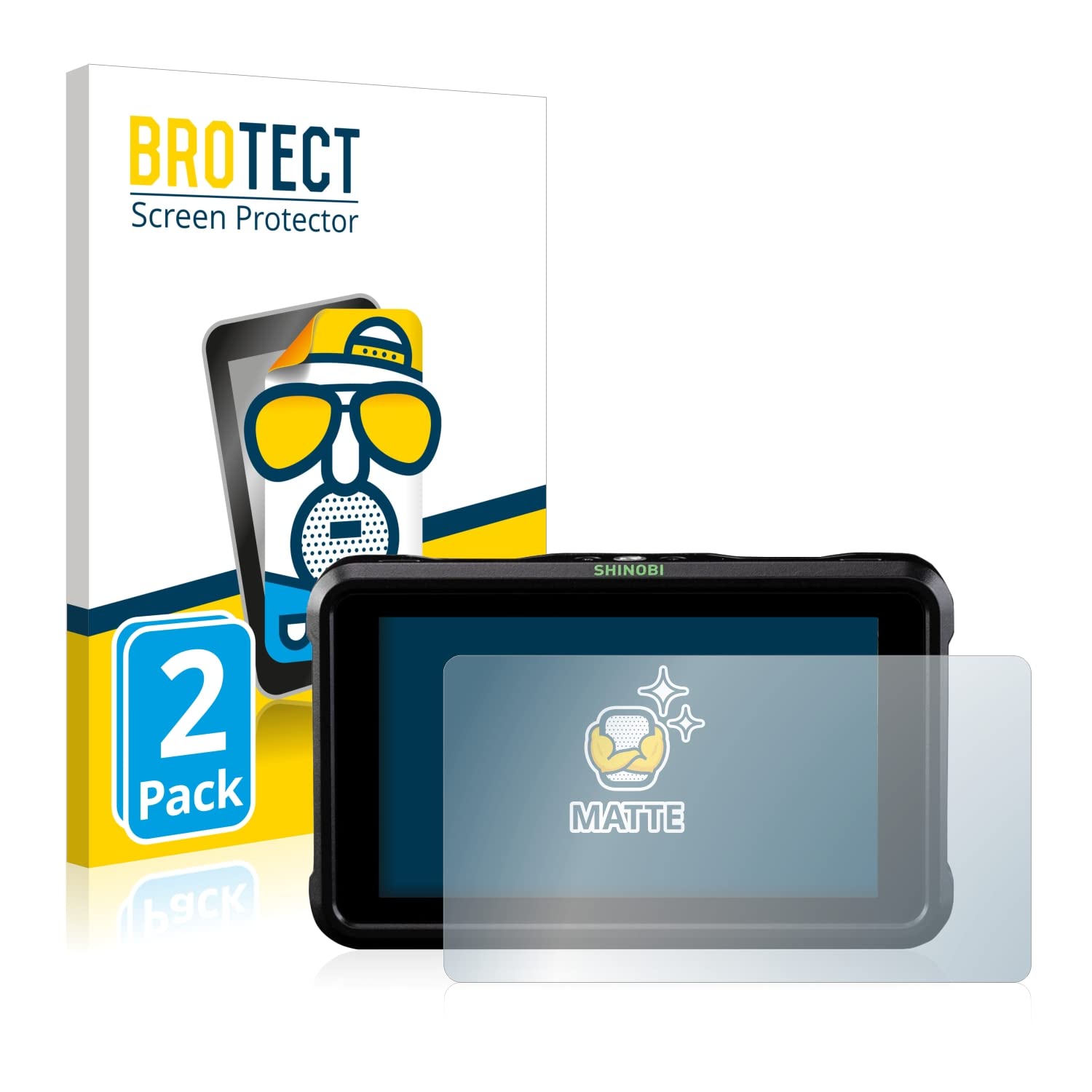 Pellicola Protettiva Opaca Anti-Riflesso Per Atomos Shinobi - 2 Pezzi - Brotect - Foto 10