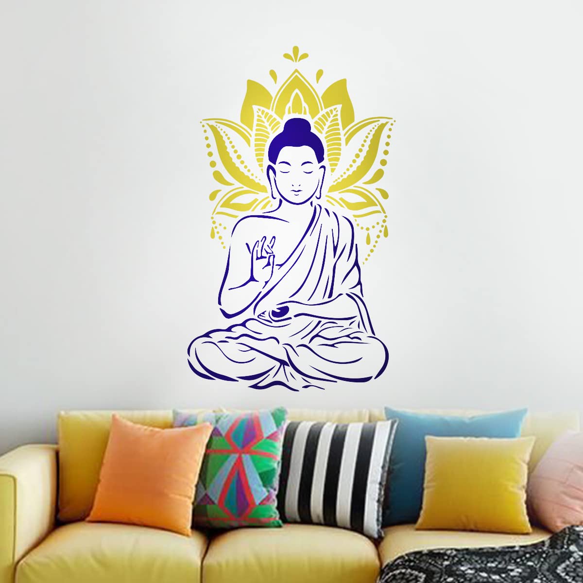 Buddha Wall Art, Buddha Stencils, Buddha Art, Budda Stencil for Painting, Buddha Paiting on Wall, Buddha Designs on Walls DBS-0118 (B0BYNFR479) Amazon Price History, Amazon Price Tracker