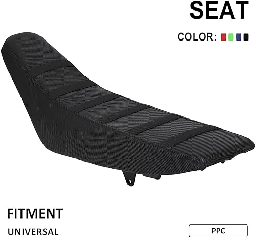 Miniatura 2 de Cubierta de asiento de motocross, superficie de partículas, universal para CRF XR RM KX KLX TTR PW Hawk 250 SSR Apollo RFZ TAO Thumpstar 50cc -