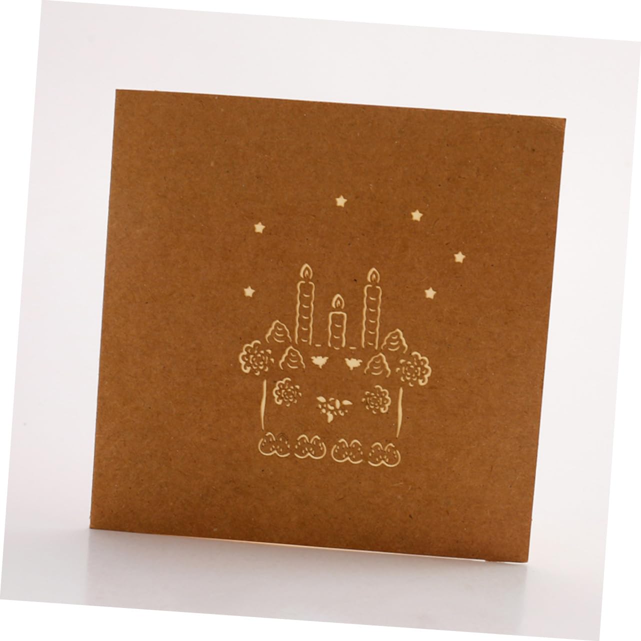 SHINEOFI 3pezzi Biglietti Di Compleanno Creativi Con Candela e Torta Auguri Unici Per Feste Anniversari e Occasioni Speciali Design Memorabile e Spazio Per Messaggi Personali