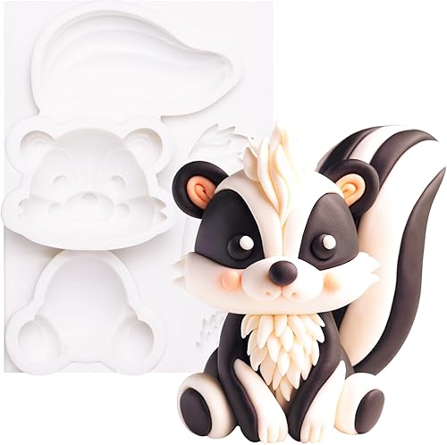 Miniatura 24 de Molde de silicón de cebra para fondant, molde de silicona para baby shower, cumpleaños, decoración de tarta de azúcar, chocolate, topper para