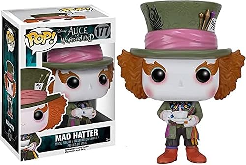 Figura de acción Funko POP de Disney el Sombrerero Loco de Alicia en el País de las Maravillas
