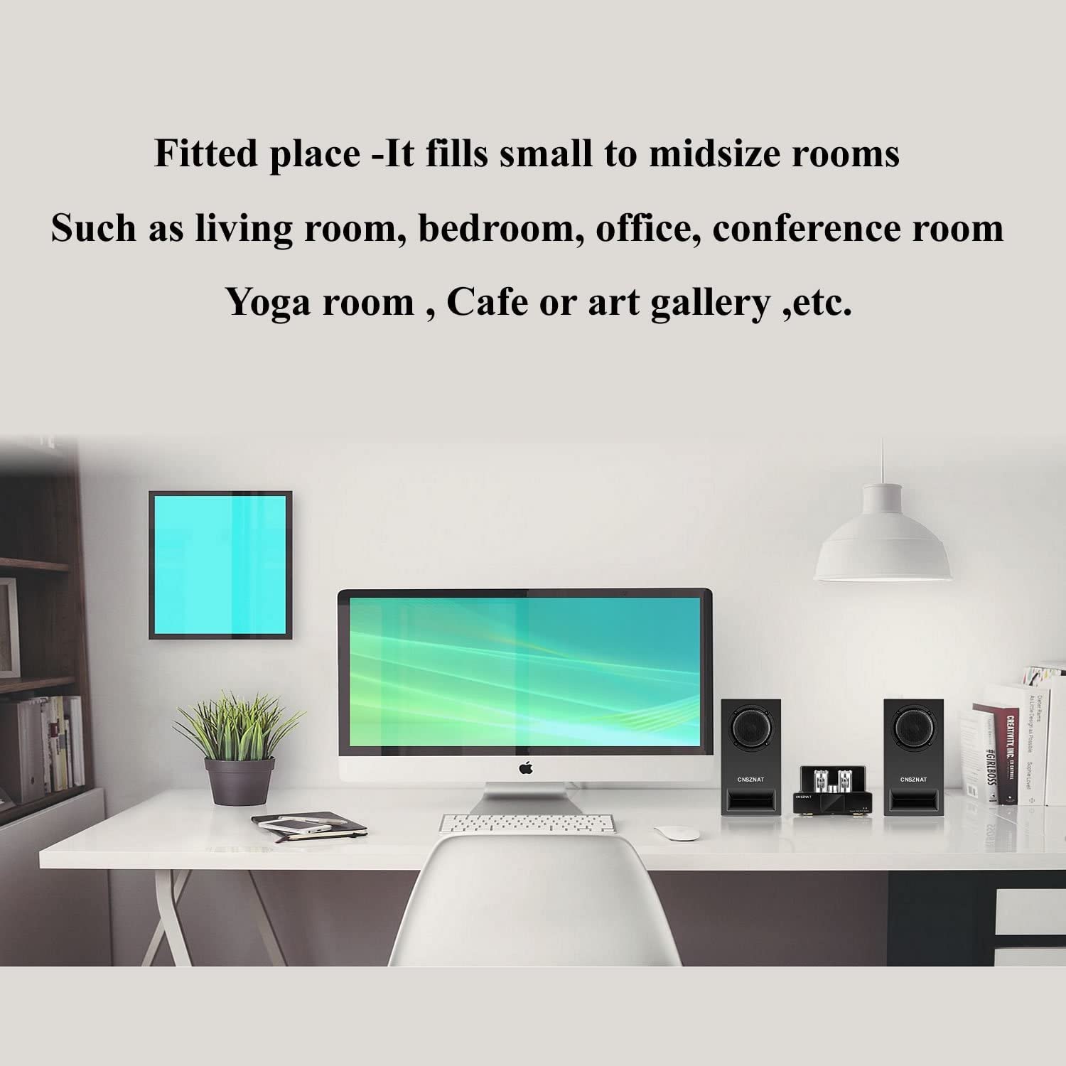 Amazon.co.jp: パッシブブックシェルフスピーカー、ニアフィールド