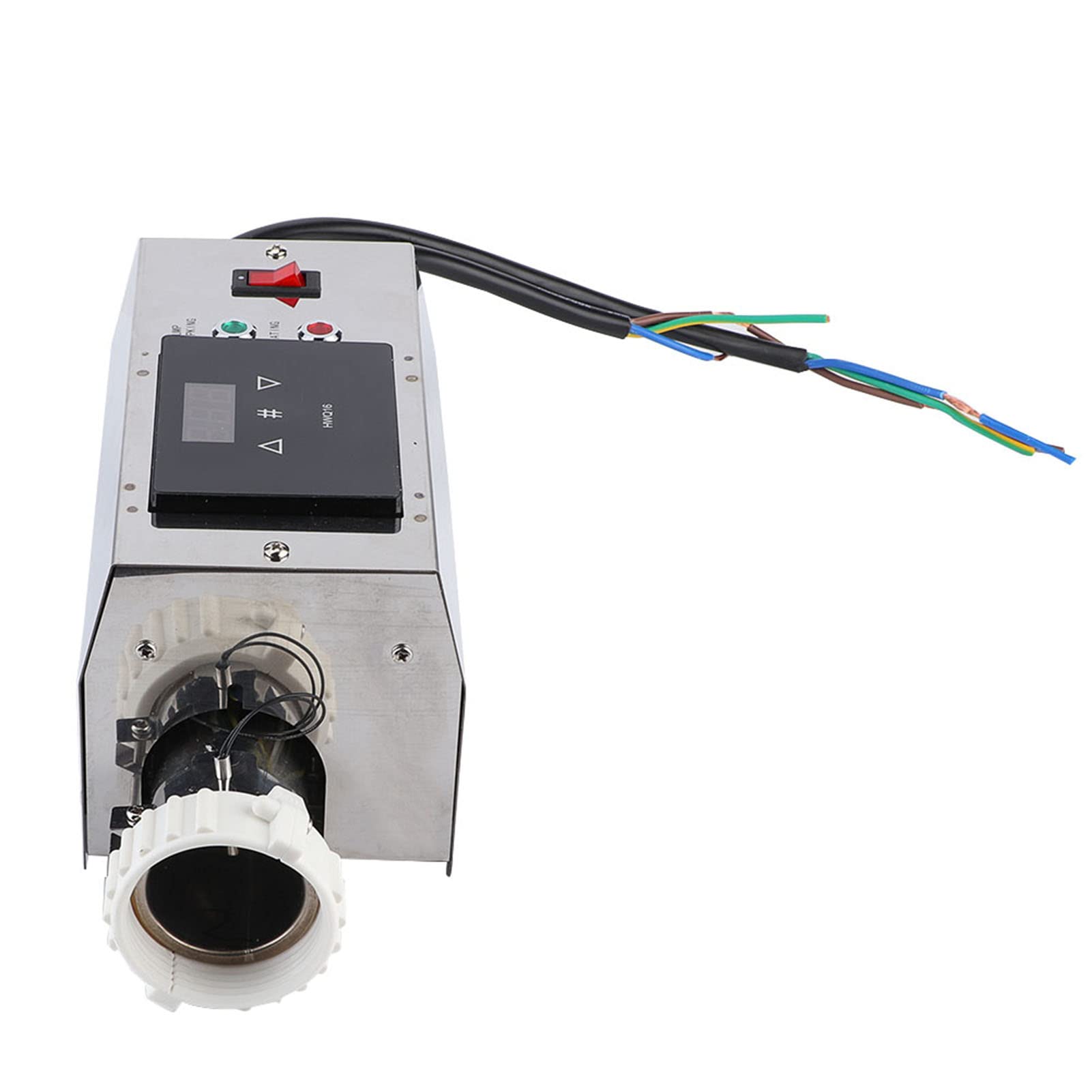 gernie Termostato Eléctrico Automático para Piscina, Calentador de SPA, Controlador de Temperatura del Calentador de Agua, 2KW, Ampliamente Utilizado en la Bomba del Calentador del