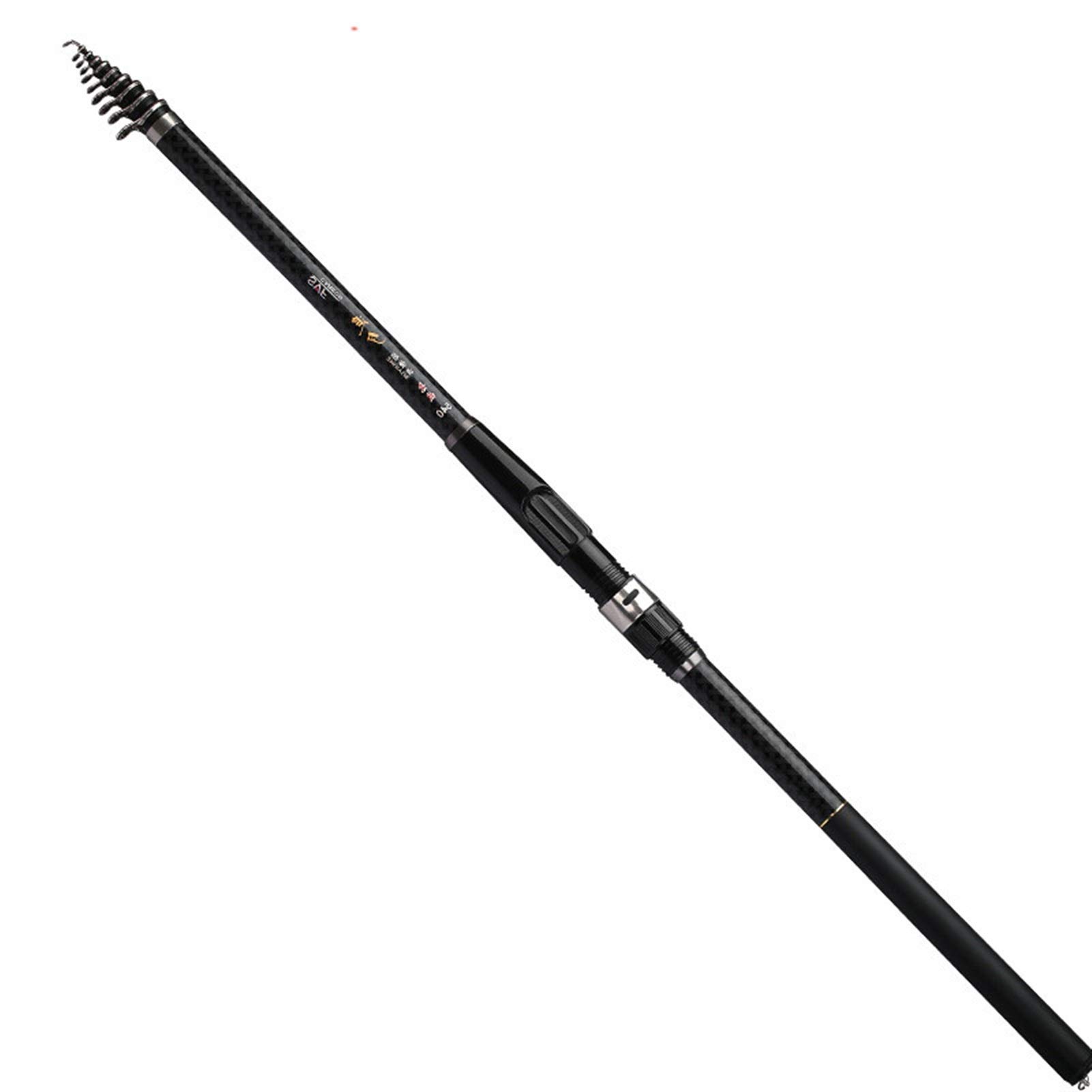 Caña para mar, caña de pescar de carbono Rock Fishing 3,6 m 4,5 m 5,4 m 6,30 m 7,2 m mar ultraligera rígida (4,5 m)