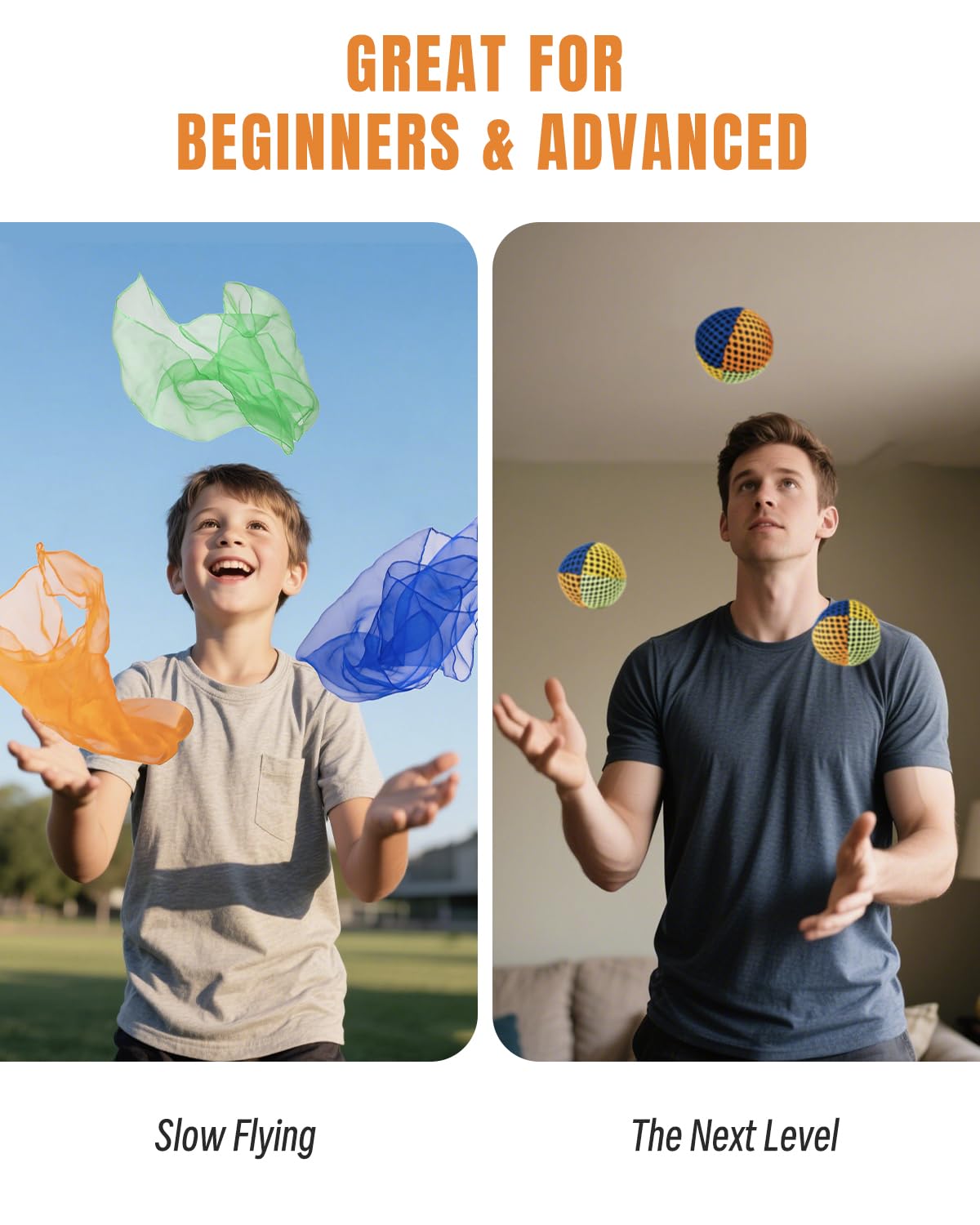 Amazon.com: oazoxcx Juggling Kit for Beginners Complete Set