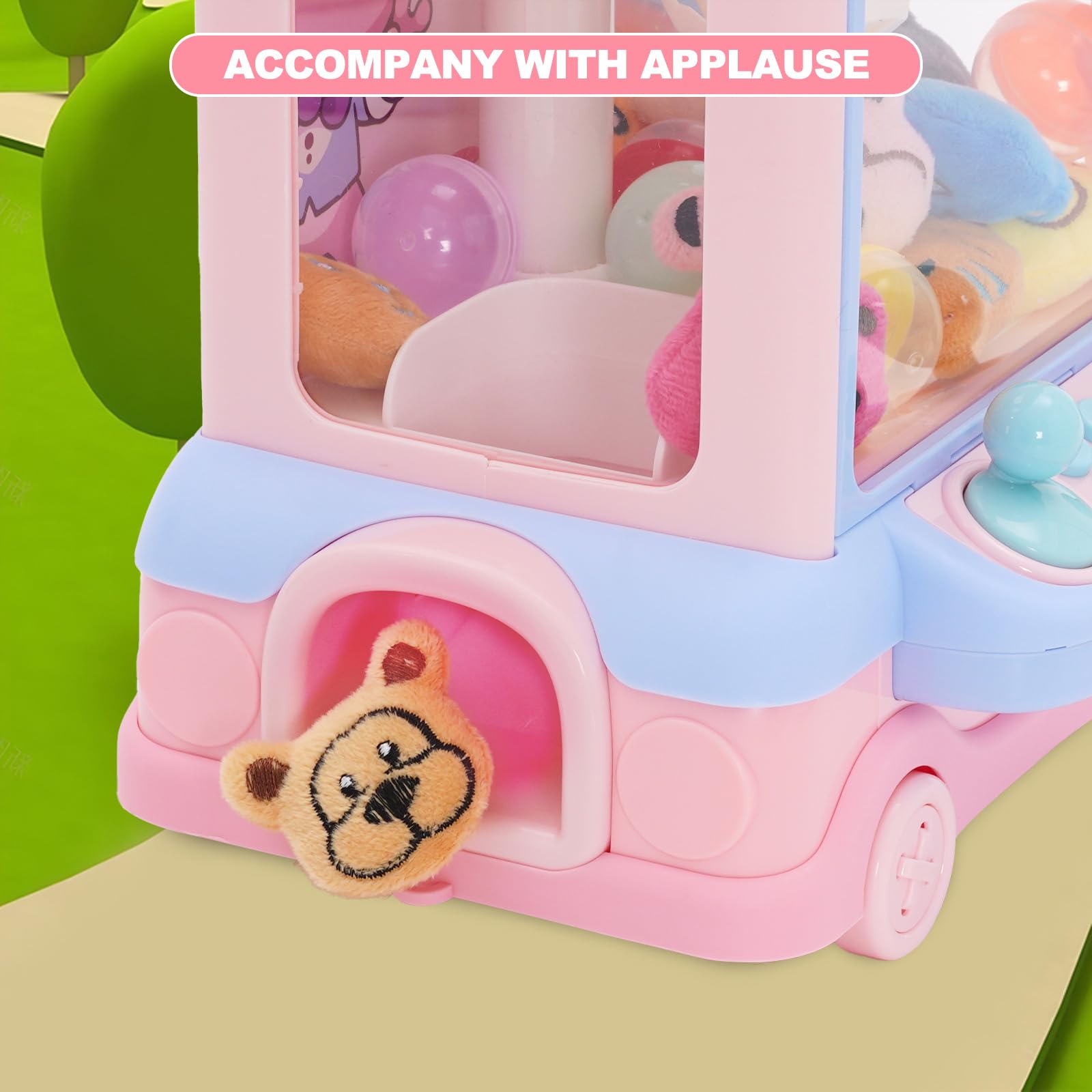 Ark miido Candy Grabber automat do słodyczy, mini automat chwytakowy dla dzieci, automat do słodyczy, automat chwytakowy z gryfem automat dla dzieci