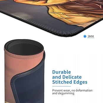 Amazon.co.jp: マウスパッド リトルナイトメア (3) ，ラバーバ マウス