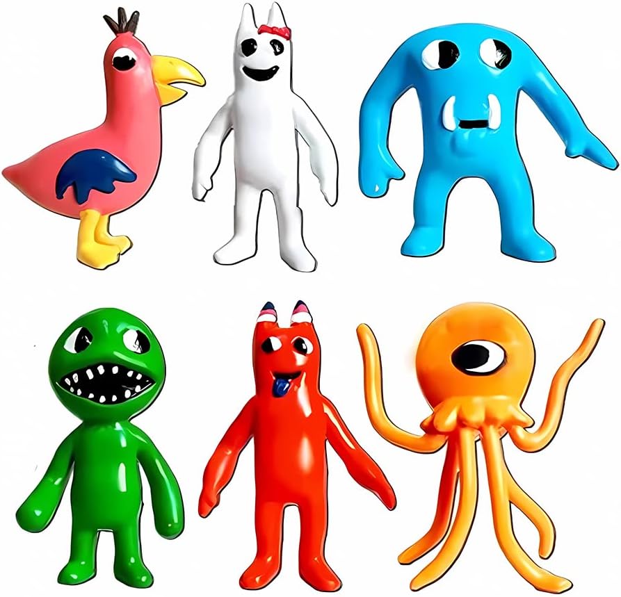 NILUTO 6pcs Garten of Banban Action Figure Toys Jumbo Josh Figures Toys