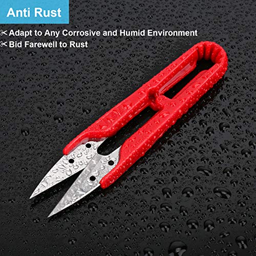 3 Pcs Premium Sewing Scissors, Mini Small Trimming Nippers, 4.2-inch Yarn Thread Snip Cutter, SS304 Metal Embroidery Supplies, Great for Stitch, Suture, Fabric, Craft, String. Sharp Tailor Gadgets.