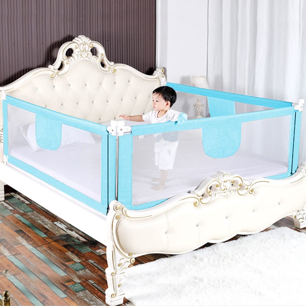 OHMG Barrière de lit, 150 cm, pliable, pour lit d'enfant, lit d'enfant, protection anti-chute, protection contre les chutes