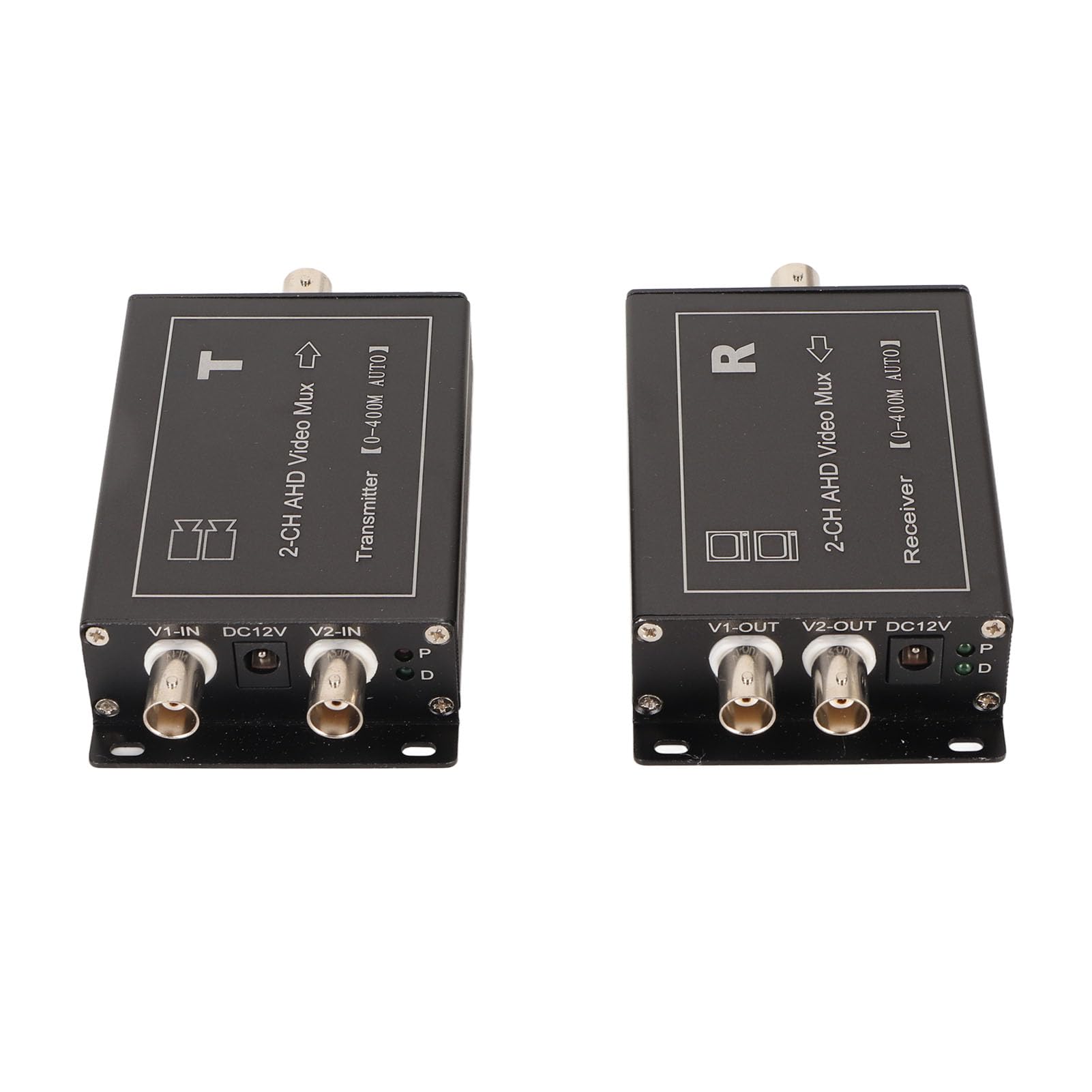 CHICIRIS AHD Video Multiplexer 2 Channel Plug and Play for Surveillance
