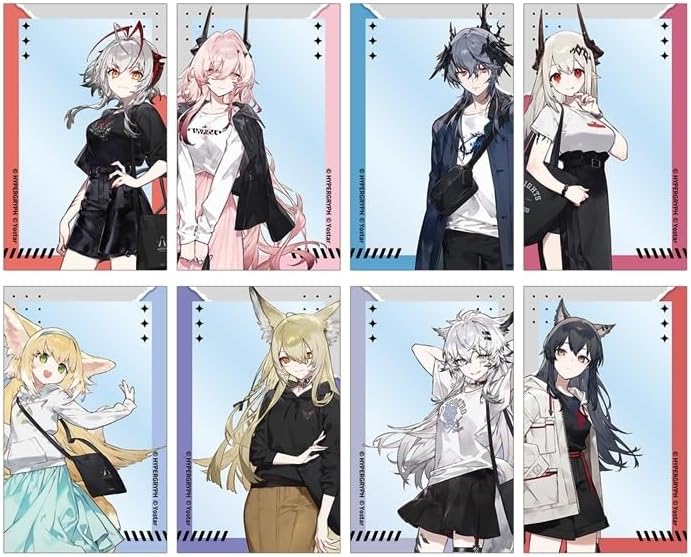 Arc Knights Shopping Version Trading Compact Clear Cards Box of 8