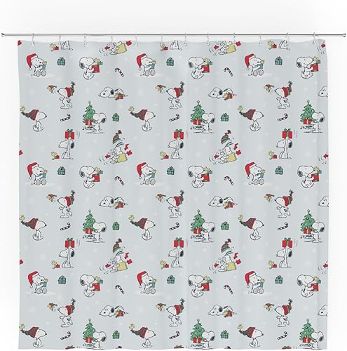 Miniatura 10 de Franco Hello Kitty - Juego de cortina de ducha y anillos de 13 piezas, (producto 100% oficial)