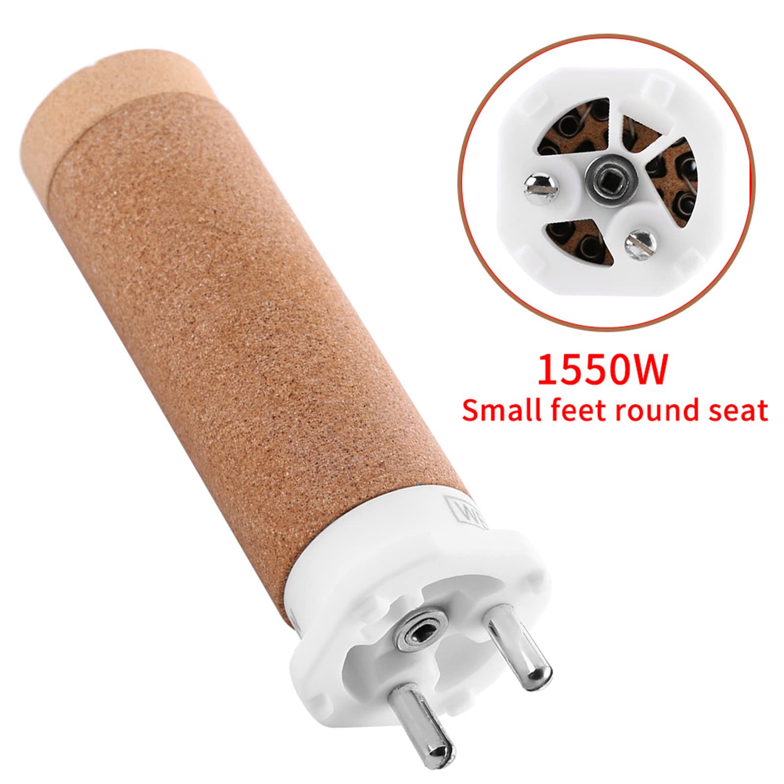 Elemento Calefactor de 230 V 1550 W, Cerámica de Alta Temperatura con Alambre de Resistencia de Aleación, para Pistola Soldadora de Plástico de Aire Caliente TRIAC S Trabajos de