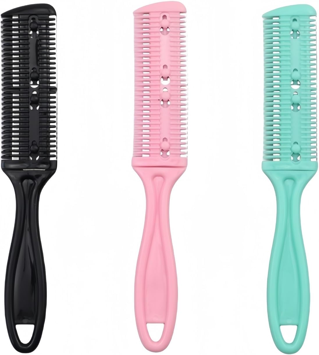 Razor Comb Hair Razors for Cutting Hair with Double Edge 3 Pcs Split Ends Hair Trimmer Hair Cutting Razor Combs Tools Hair Thinning Scissors for Women and Men, Thinning Shears for Hair Cutting Tool Razor Comb Hair Razors for Cutting Hair with Double Edge 3 Pcs Split Ends Hair Trimmer Hair Cutting Razor Combs Tools Hair Thinning Scissors for Women and Men, Thinning Shears for Hair Cutting Tool