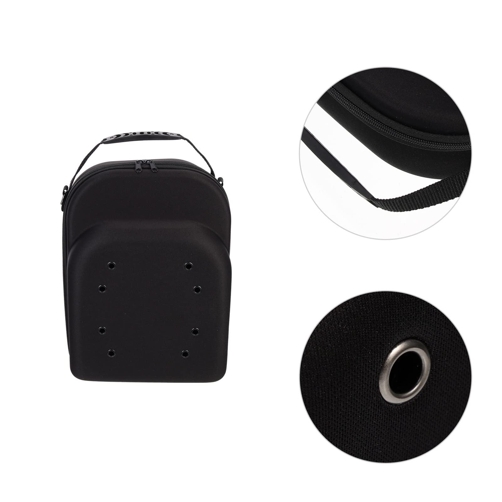 Amosfun Wstrząsoodporny Pokrowiec Na Czapkę Baseballową - Eva Hat Storage Box Skip Cap Bag Dla Mężczyzn