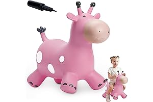 EVERICH TOY Giraffe Bouncy Horse: The Ultimate Soft Play Equipment for Parties