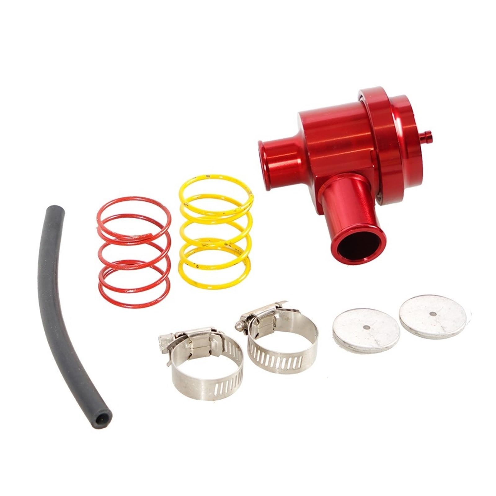 Blow Off Valve,Exhaust Valve Diverter Valve Turbo Fit use for Audi 00-06 TT Quattro Blow Off Valve Boost 1.8T 2.7T(Red)