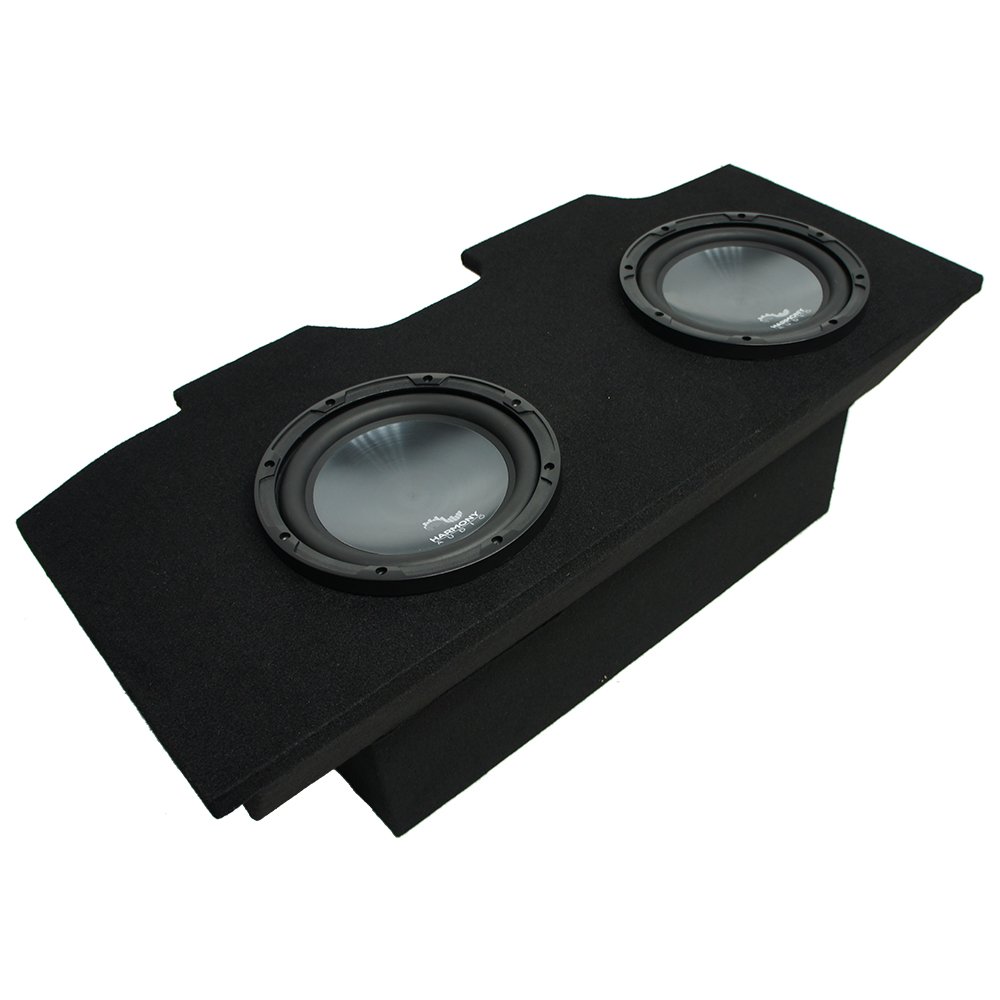 Car Audio Subwoofers Harmony Audio 10" Subwoofer Bundle For Pontiac Firebird - Kicker Comp C10 & Amp Side By Side Speakers