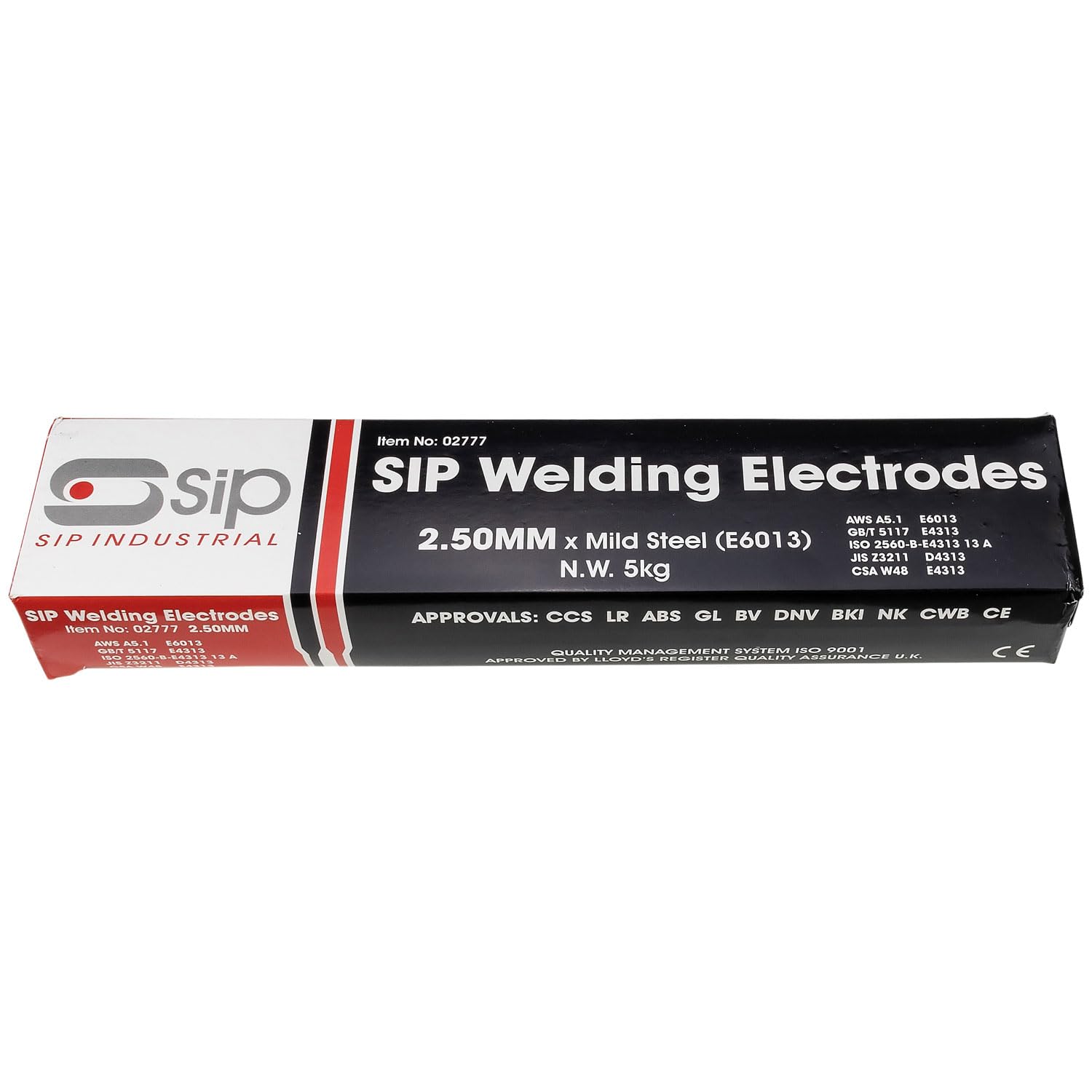 Sip E6013 Mild Steel Arc Welding Electrodes – 5Kg X 2.5Mm General Purpose Welding Rods