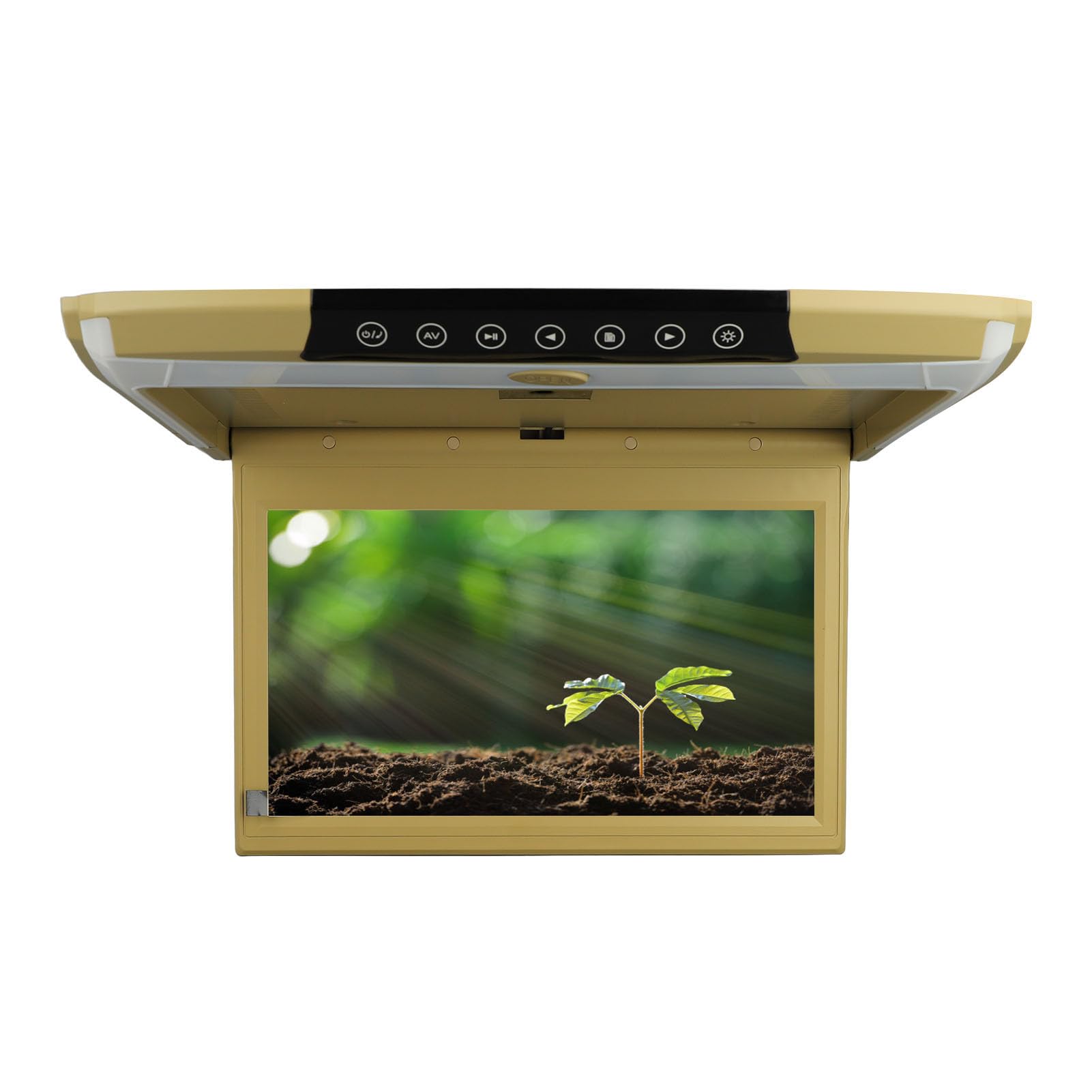Generic Monitor per tettuccio dell'auto da 11,6 pollici con schermo IPS 1920 x 1080, display MP5 con USB, SD, ingressi HD per auto, trasmettitore FM, telecomando per PANL, NTSC, semplice e