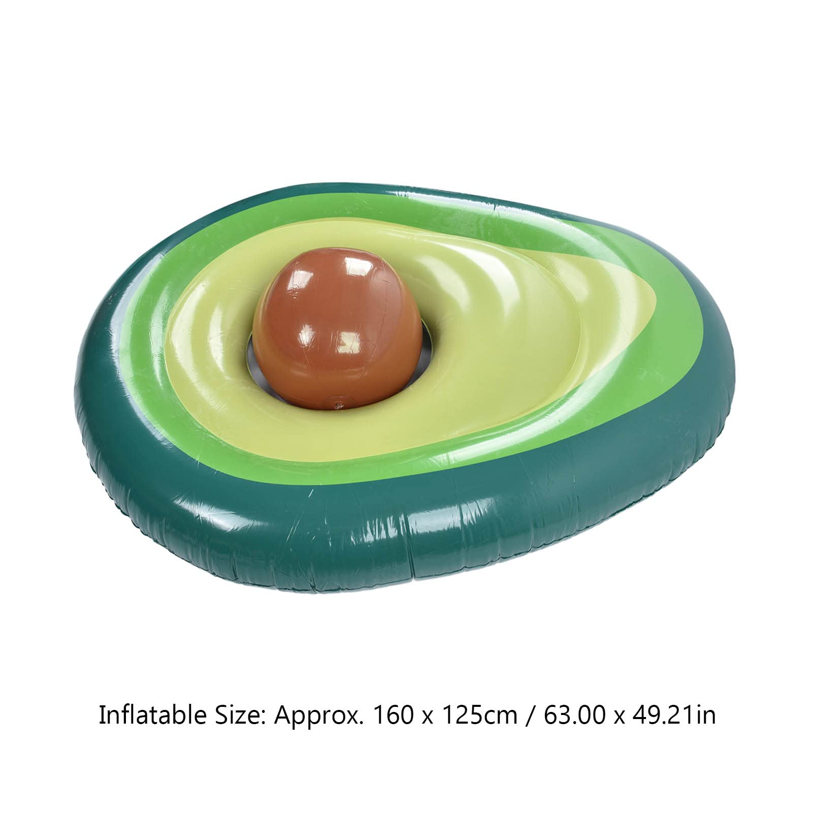 Flotador de Piscina de Aguacate Inflable de Agua de PVC de 63