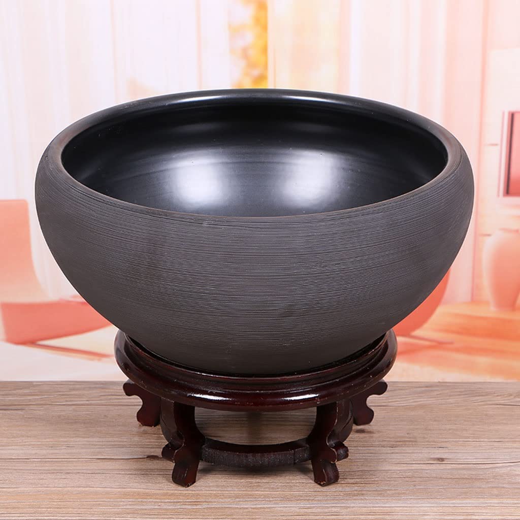 Macetas para Plantar Macetas de Interior Maceta de cerámica for flores, maceta for interiores, cuenco de lirio de agua, maceta de loto, maceta for plantas, maceta for flores, sala de estar, pecera Mac