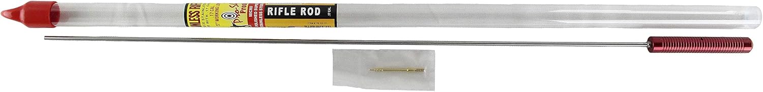 Pro Shot Products 32 1/2-Inch Rifle .17 Caliber with Jag, Brass, 39" (1PS-32-17) : Hunting Cleaning And Maintenance Products : Sports & Outdoors