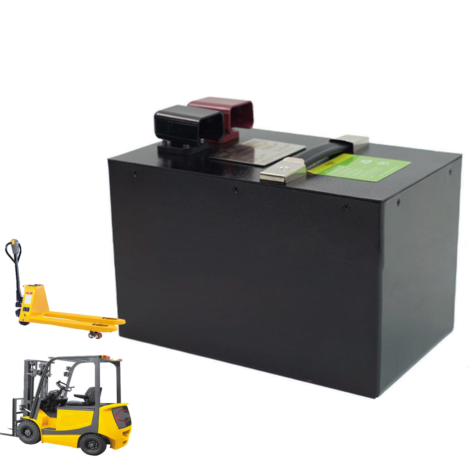 24V LiFePO4-Akku für Elektrogabelstapler, 25,6V 40Ah Akku für Elektrohubwagen, Ersatz für CBD15J-MLI