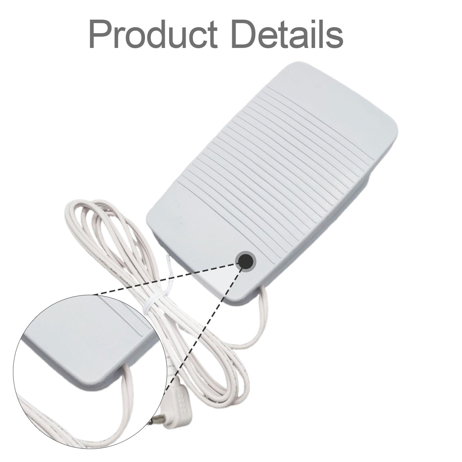 Pedal de Control para Máquina de Coser, Repuesto de Alta Precisión XC8816051