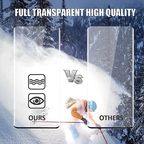 Miniatura 6 de Paquete de 2+2 protectores de pantalla para Galaxy S21 Ultra, película de vidrio templado Ultra HD, resistente a los arañazos, cobertura completa