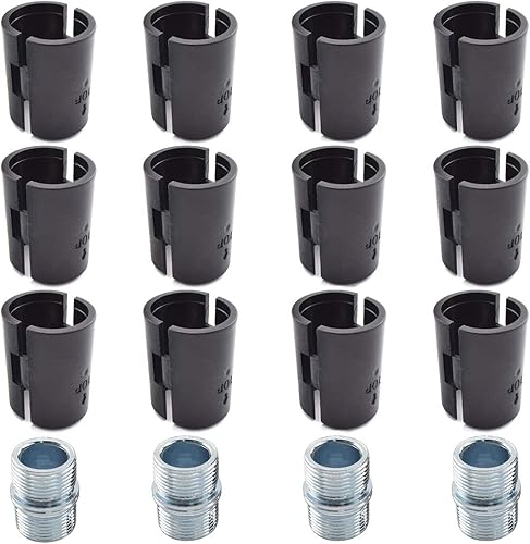 SDTC Tech Clips de bloqueo de estante de alambre y conectores a tope de poste para reemplazo de unidad de estante de metal de 1 pulgada (4 disponible en Yaxa Venezuela