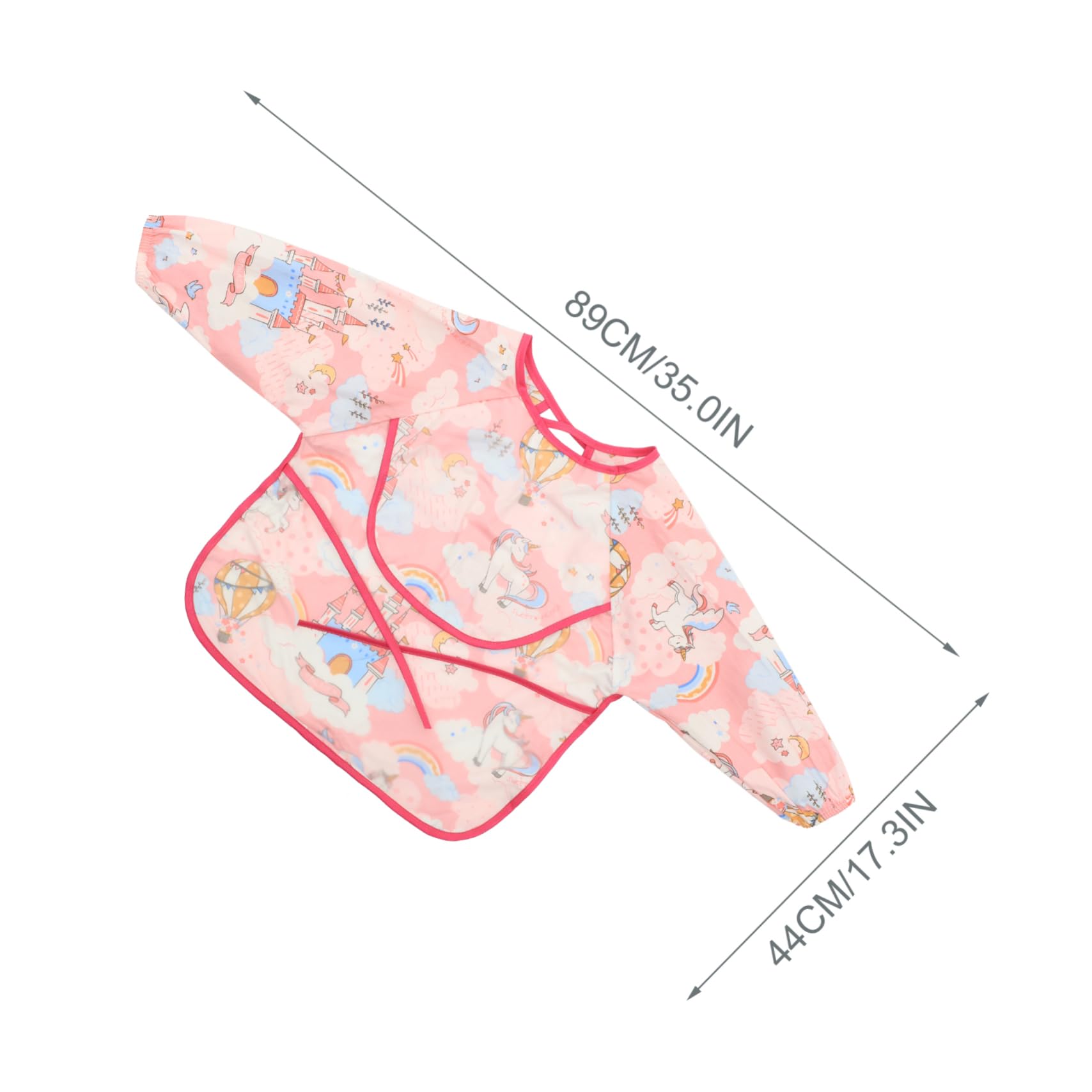 Abaodam 4 Pezzi Tute Per Bambini Vernice Camicie Per Bambini 1 Anno Vestiti Per Ragazza Bambini Arte Grembiule Manica Bavaglino Bavaglino Bambino Pittura Protettore Vestiti Di Cotone Per