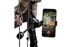 Bow Mount Phone Holder Smartphone Clamp Bracket for Your Hunting Activities